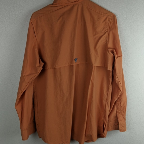 Columbia orange size medium sport shirt - Picture 2 of 5